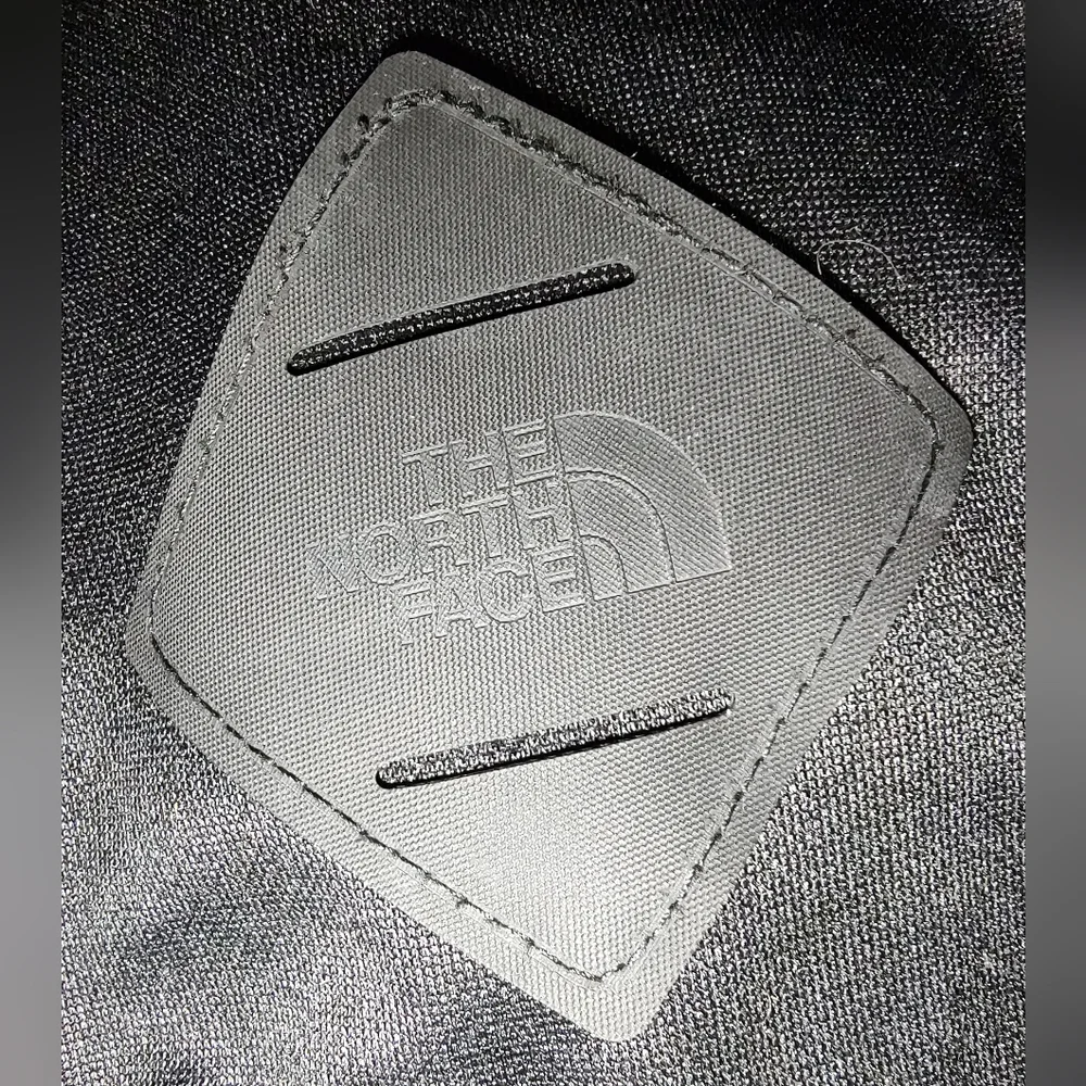 The North Face Takeback Track Full Zip Jacket Grey Black Pockets Colorblock S